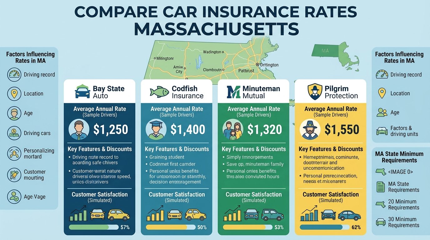 Compare Car Insurance Rates Massachusetts